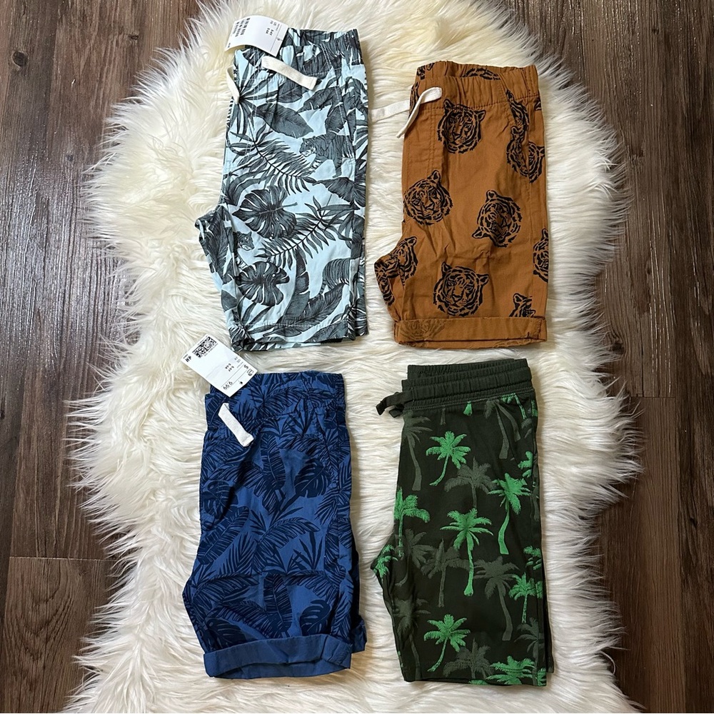 NWT size 5/6 Boys H&M bundle of 4 shorts